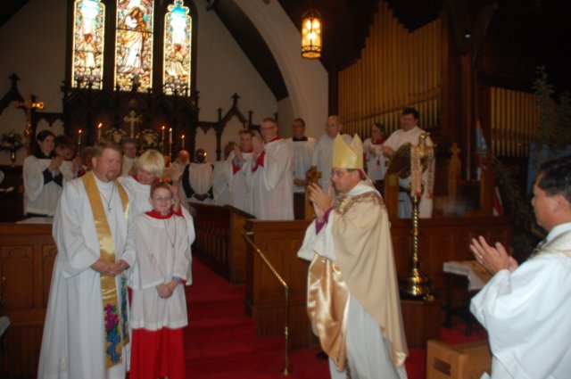 The Institution of The Rev. Laurence G. Byrne as Rector